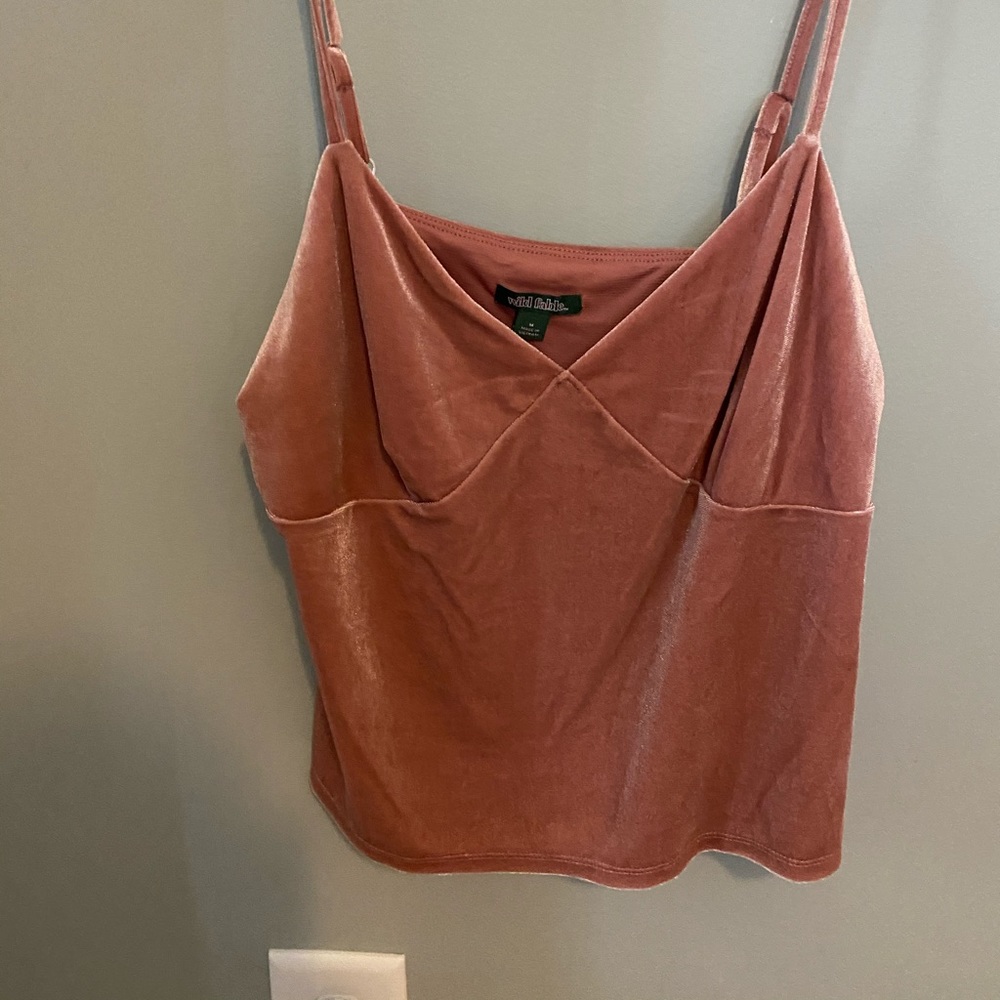 Brand new- velvet tank top